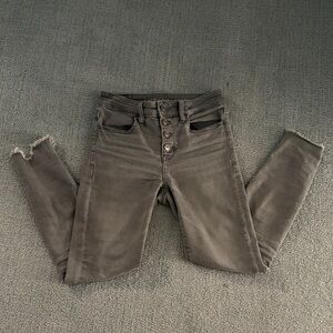 American Eagle Stylish Gray Women's Jeans
